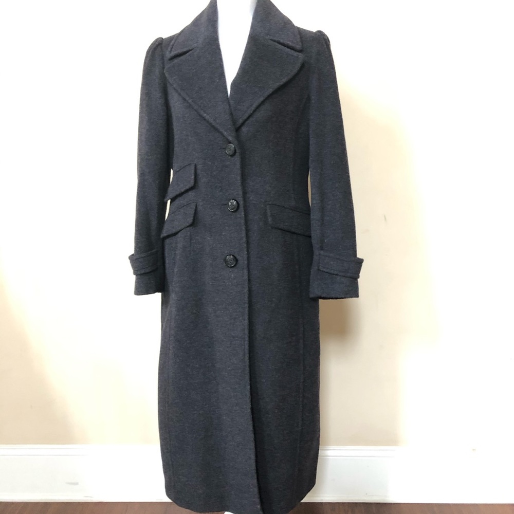 NWOT Worthington LP Petite 80% Wool Trench Coat